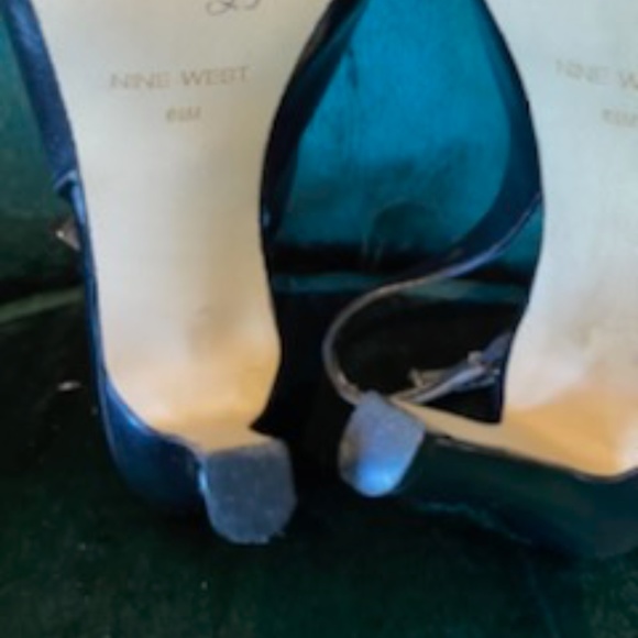 Nine West black sandals 6.5 - Picture 2 of 7